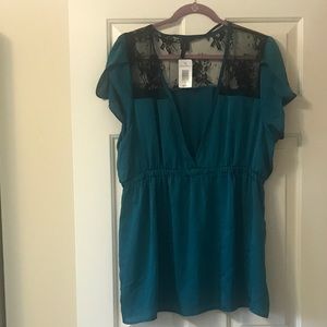 💙Teal Plus Size Blouse💙